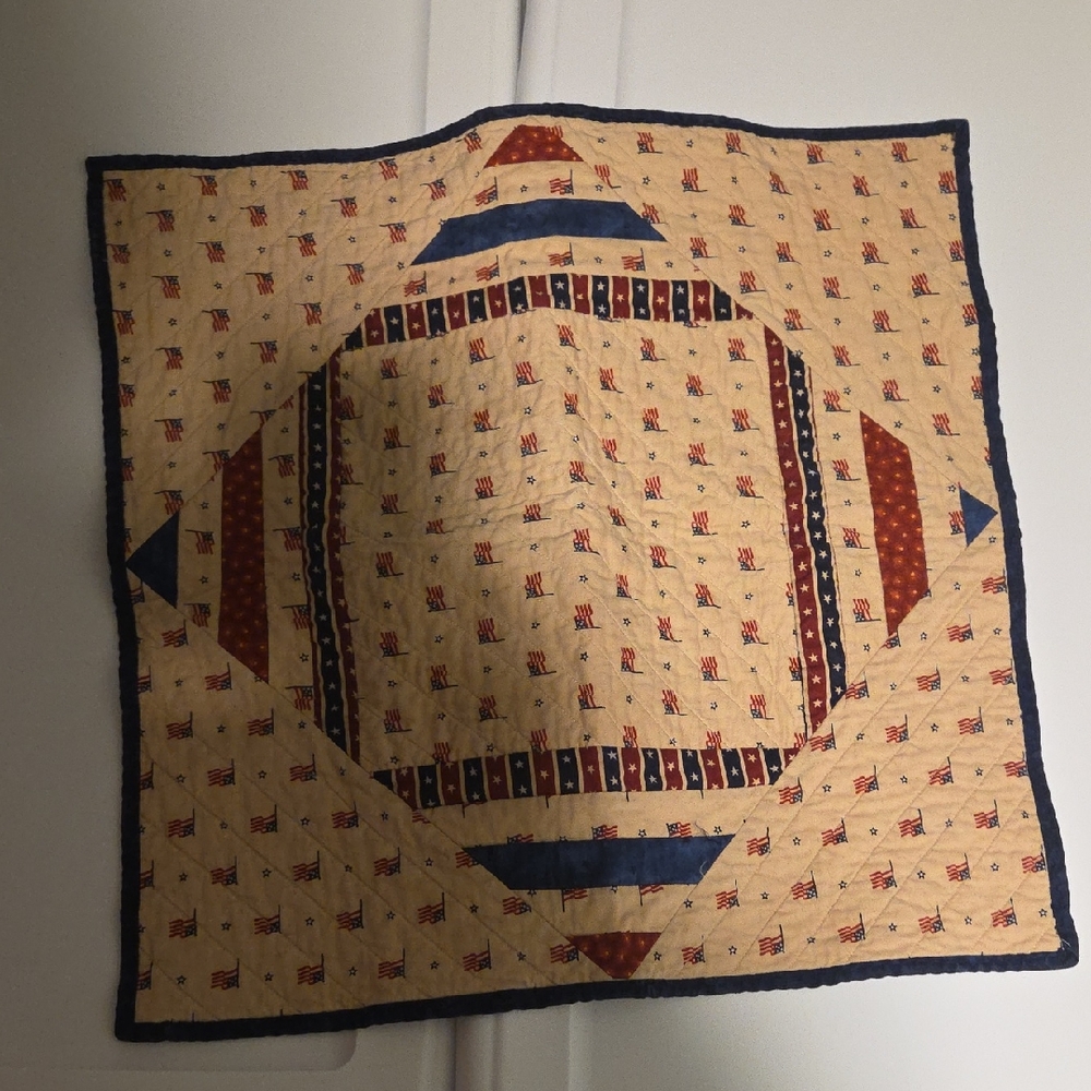 Patriotic Quilted Wall Hanging